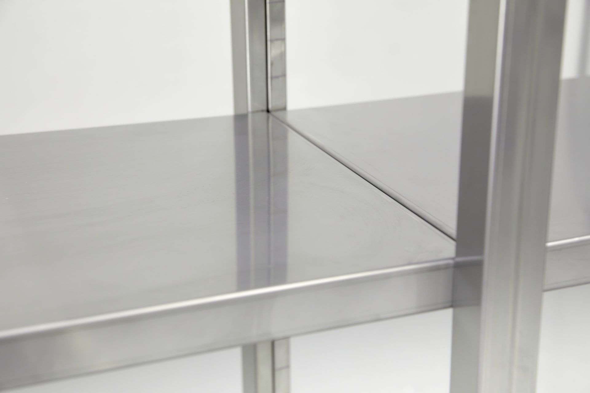 Dettaglio scaffalatura inox FB 33